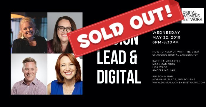 SOLD OUT!! HOW TO KEEP UP WITH THE EVER CHANGING DIGITAL LANDSCAPE!